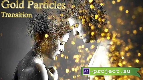 Gold Particles Transition 899329 - Final Cut Pro Templates