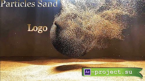Particles Sand Logo V1 899615 - Project for After Effects