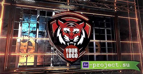 Cinematic Metallic Logo Intro 903384 - Project for After Effects