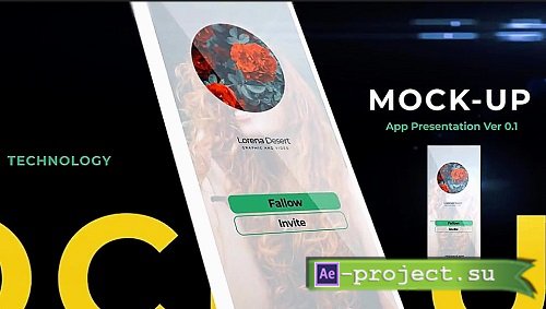 App Mockup Presentation 901777 - Project for After Effects