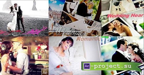 COLLECTION OF WEDDING PROJECTS - Projects for After Effects