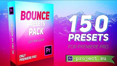 Bounce Presets Pack 542386 - Premiere Pro Presets