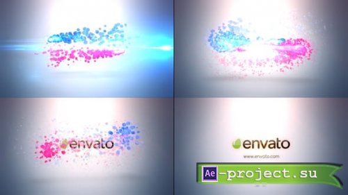 Videohive - Colourful Particles Logo - 30212200 - Project for After Effects