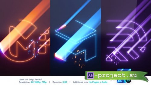 Videohive - Laser Cut Logo Reveal - 27430337 - Project for After Effects