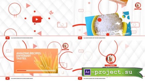 Videohive - Youtube Food Intro - 28500389 - Project for After Effects