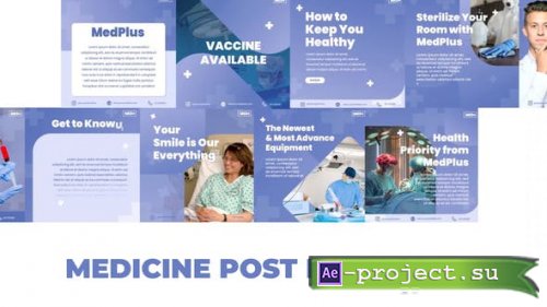 Videohive - Medicine post istagram - 30680677 - Project for After Effects