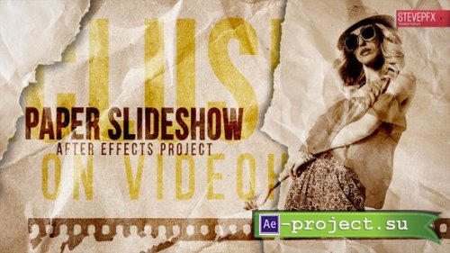 Videohive - Paper Slideshow | Stop Motion - 30750687 - Project for After Effects