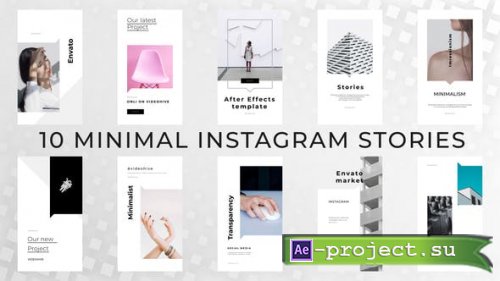 Videohive - Minimal Instagram Stories - 30175852 - Project for After Effects