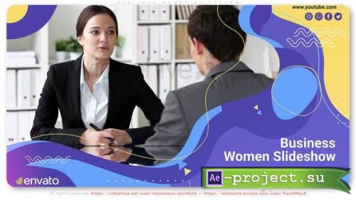 Videohive - Business Women Slideshow - 30861070 - Project for After Effects