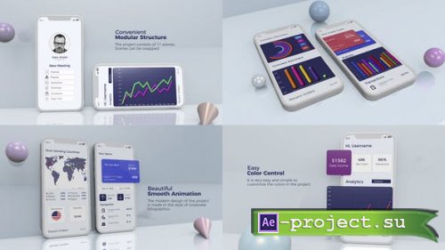 Videohive - Corporate App Presentation - 30326934 - Project for After Effects