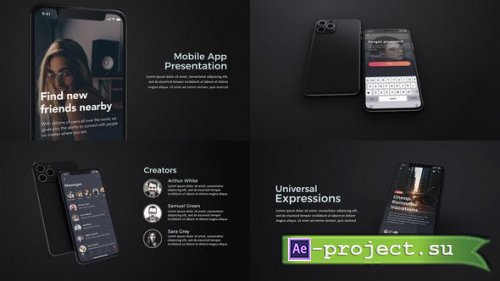 Videohive - Mobile App Presentation - 28539646 - Project for After Effects
