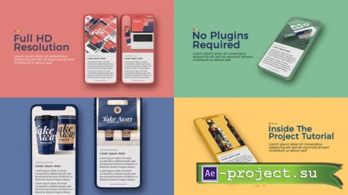 Videohive - Colorful App Presentation - 29922630 - Project for After Effects