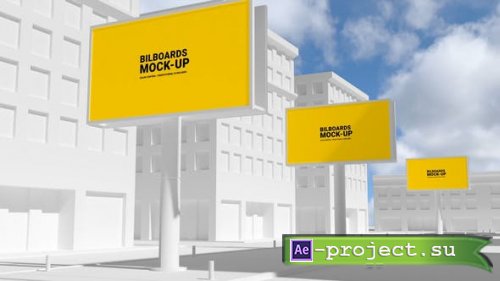 Videohive - Outdoor Advertising Mockup - 30904425 - Project for After Effects