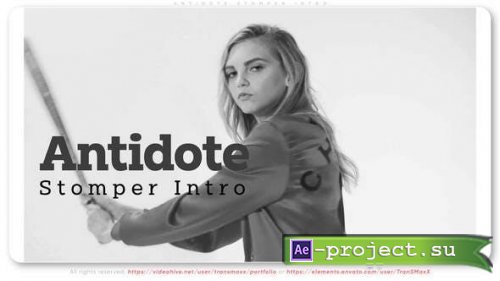 Videohive - Antidote Stomper Intro - 30943742 - Project for After Effects
