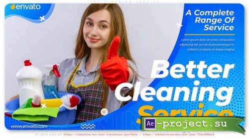 Videohive - Cleaning Service Promo - 30943857 - Project for After Effects
