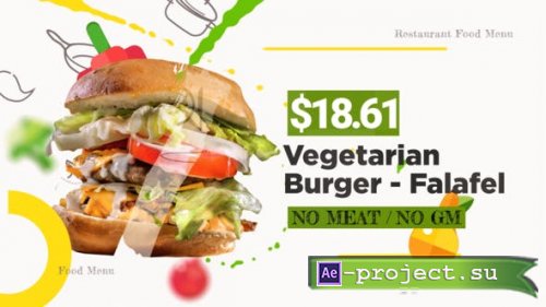 Videohive - Food Menu Promo - 29052057 - Project for After Effects