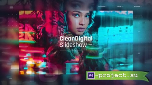 Videohive - Clean Digital Slideshow / Corporate Presentation / IT Technology Opener / Hi-Tech Futuristic - 30865531