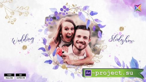 Videohive - Floral Wedding Slideshow - 30954331 - Project for After Effects