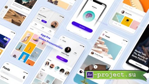 Videohive - App Pro - Application Promo Slides Presentation - 30993776 - Project for After Effects