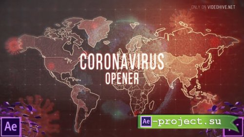Videohive - Coronavirus Infection Opener - 29252451 - Premiere Pro & After Effects Project