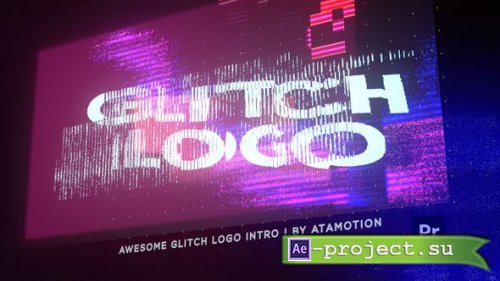 Videohive - Glitch Distortion Intro Logo - 30854135 - Premiere Pro & After Effects Project