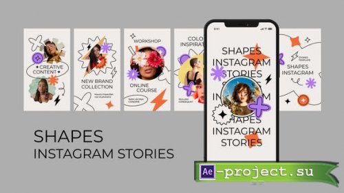 Videohive - Shapes Instagram Stories - 31010243 - Project for After Effects