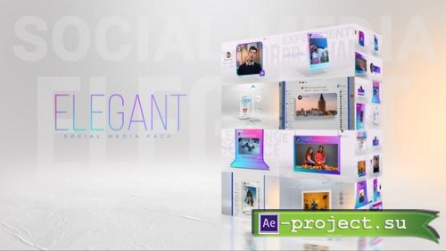 Videohive - Elegant I Social Media Pack - 30386619 - Project for After Effects