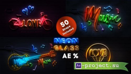 Videohive - Neon Glass - 28123503 - Project for After Effects