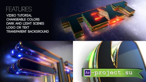 Videohive - Futuristic Logo - 31011224 - Project for After Effects