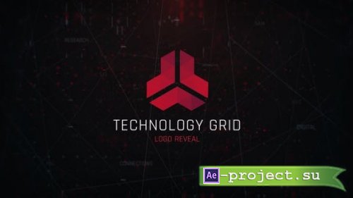 Videohive - Technology Grid Logo - 31041412 - Project for After Effects