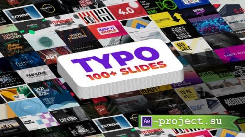 Videohive - Typography - 30953947 - Project for After Effects