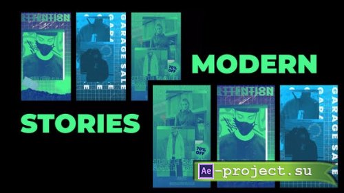Videohive - Modern Stories Instagram - 30985972 - Project for After Effects