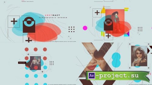 Videohive - Abstract Typographic Opener - 25059247 - Project for After Effects