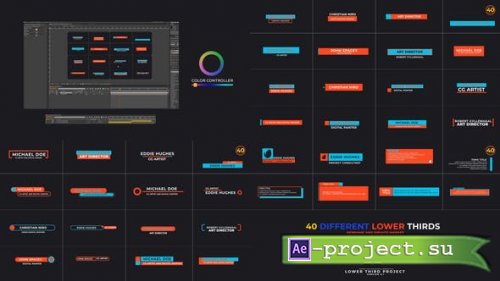 Videohive - Create Lower Thirds - 26704205 - Project for After Effects