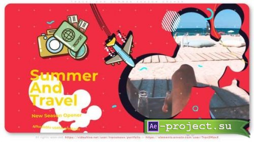 Videohive - Travel And Summer Season Opener - 31102035 - Project for After Effects