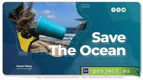 Videohive - Save The Ocean - 31060830 - Project for After Effects