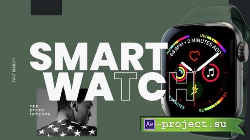 Videohive - Smart Watch App Promo Intro Opener - 31103201 - Project for After Effects