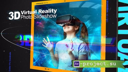 Videohive - 3D Virtual Reality Photo Slideshow - 30018841 - Project for After Effects