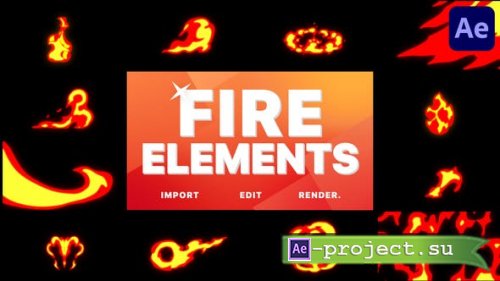 Videohive - Fire Pack | After Effects - 31105607 - After Effects Project & Presets