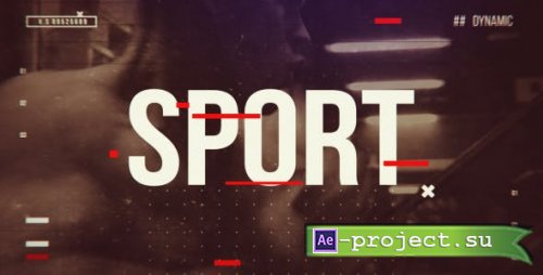 Videohive - Dynamic Sport Opener - 21315399 - Project for After Effects