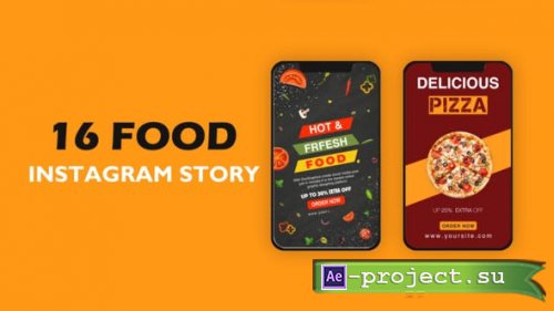 Videohive - Food Instagram Story Pack - 31122293 - Project for After Effects