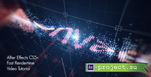 Videohive - Glowing Tech Particles Logo - 20592031 - Project for After Effects