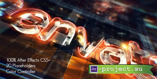 Videohive - Broadcast Slideshow Intro - 20583971 - Project for After Effects