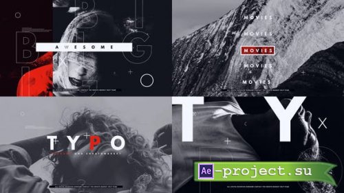 Videohive - Typo Abstract Opener - 29055666 - Project for After Effects