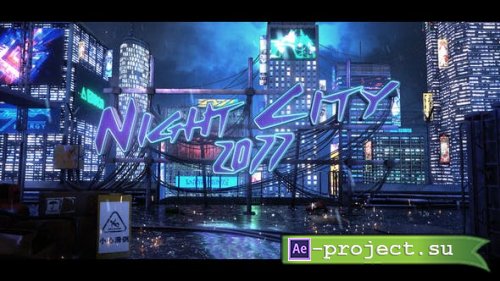 Videohive - Cyber &#8203;&#8203;Neon Logo - 31133457 - Project for After Effects
