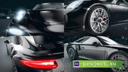 Videohive - Sport Car Racing Logo Intro - 30809376 - Project for After Effects