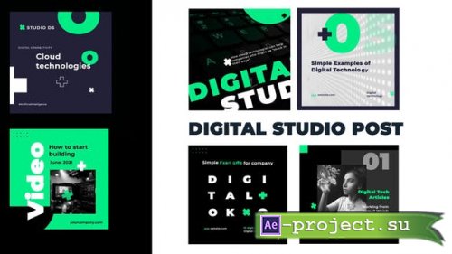 Videohive - Digital studio post instagram - 31136763 - Project for After Effects