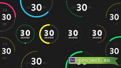 Videohive - Countdown Timers for Fitness - 31179291 - Project for After Effects