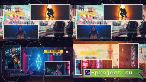 Videohive - Dynamic Glitch Slideshow - 31196749 - Project for After Effects
