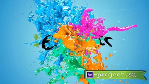 Videohive - Liquid Paint Splash Logo - 21672915 - Premiere Pro Templates